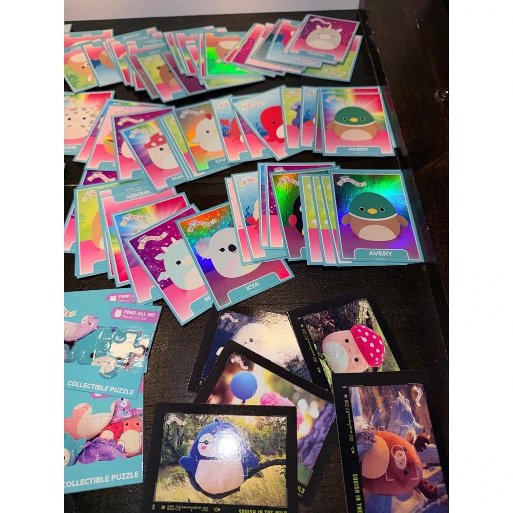 Squishmallows Series 1 Trading Lot Card Lot‎ Holos Mini Rare Puzzle